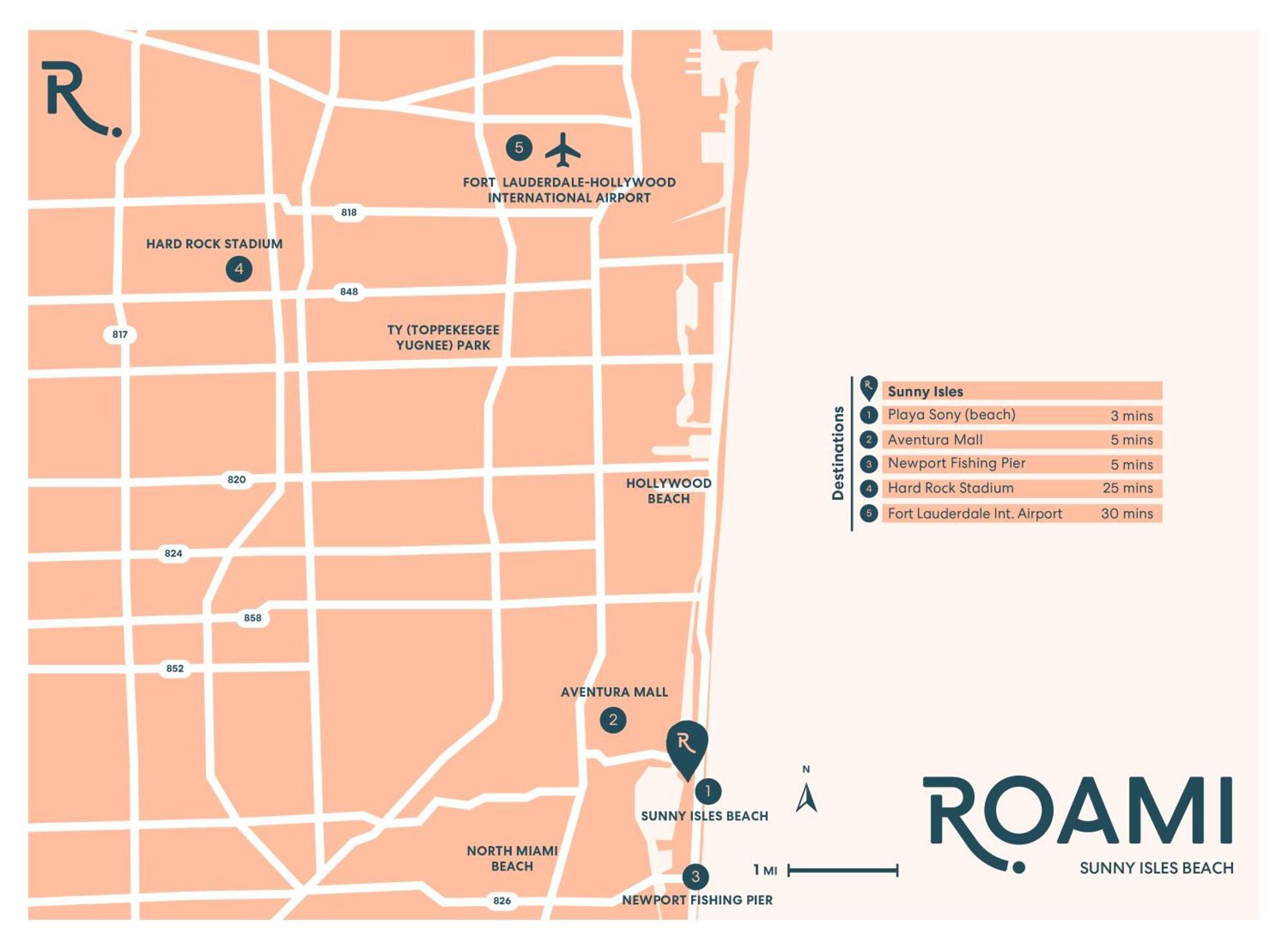 Roami At Sunny Isles Apartment Маями Бийч Екстериор снимка